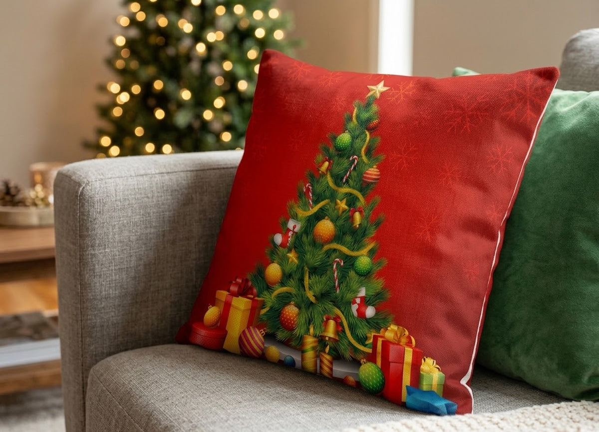 Christmas Tree Christmas Cushion