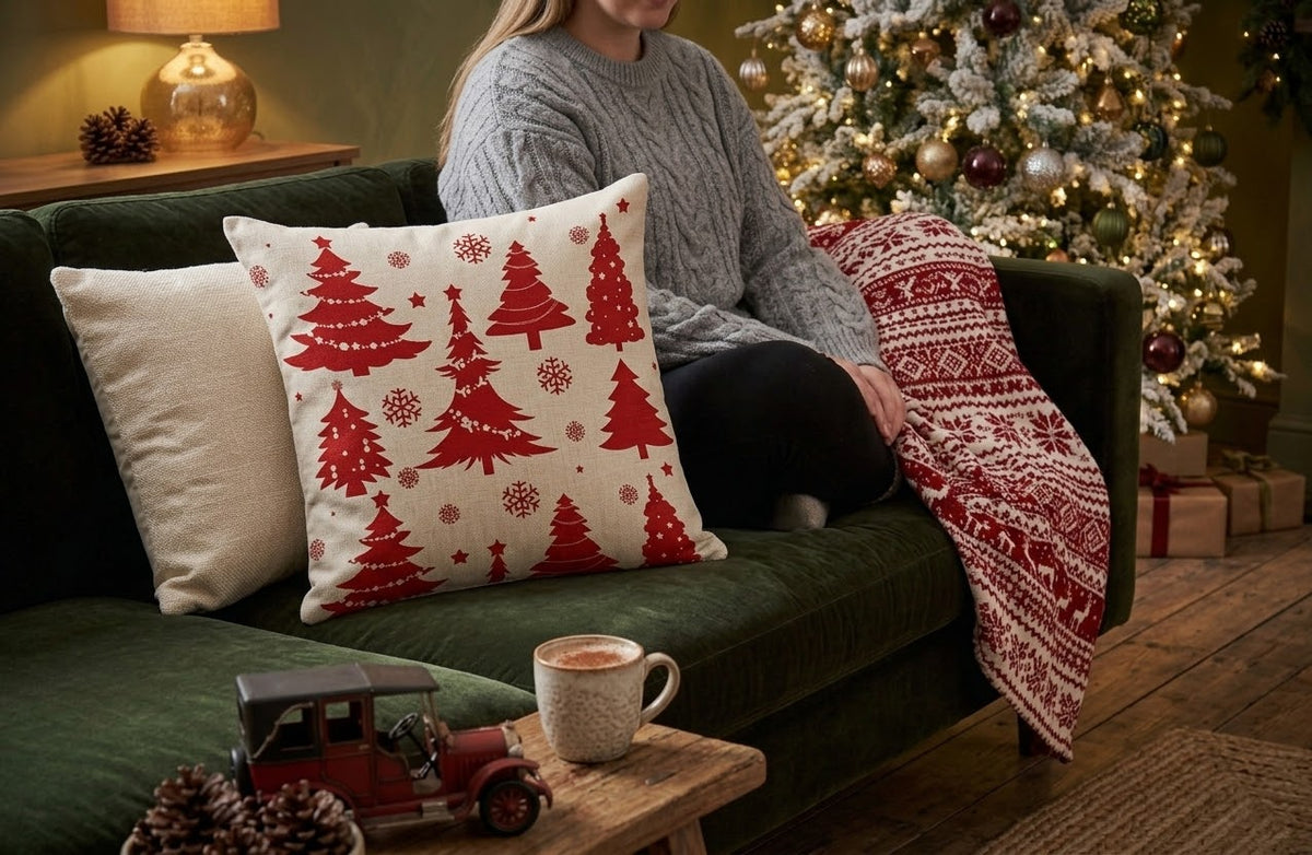 Christmas Trees Cushion