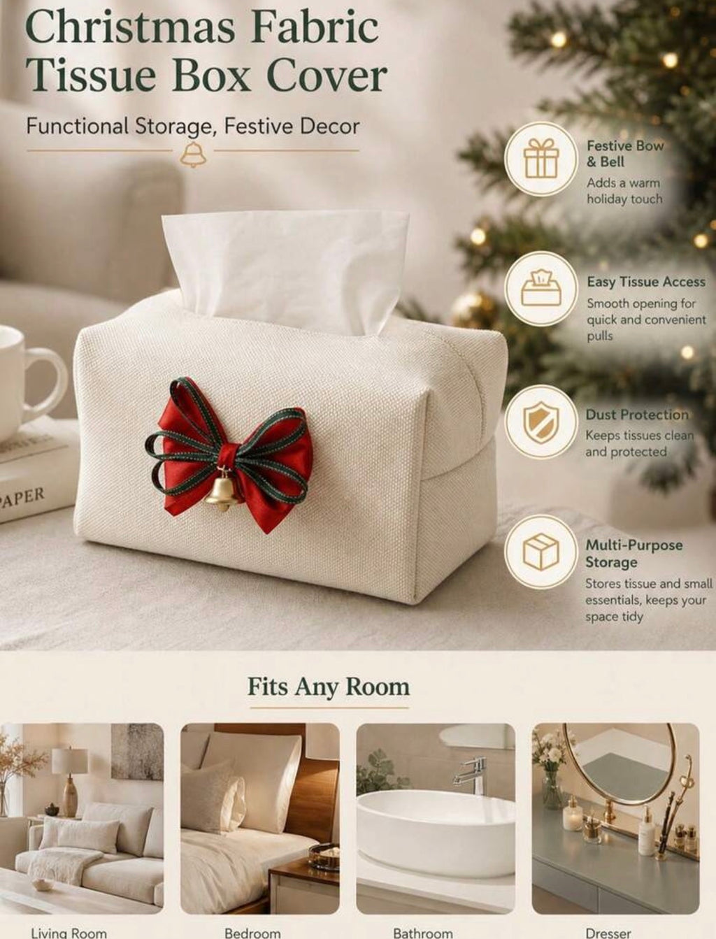 Christmas Tissue Box