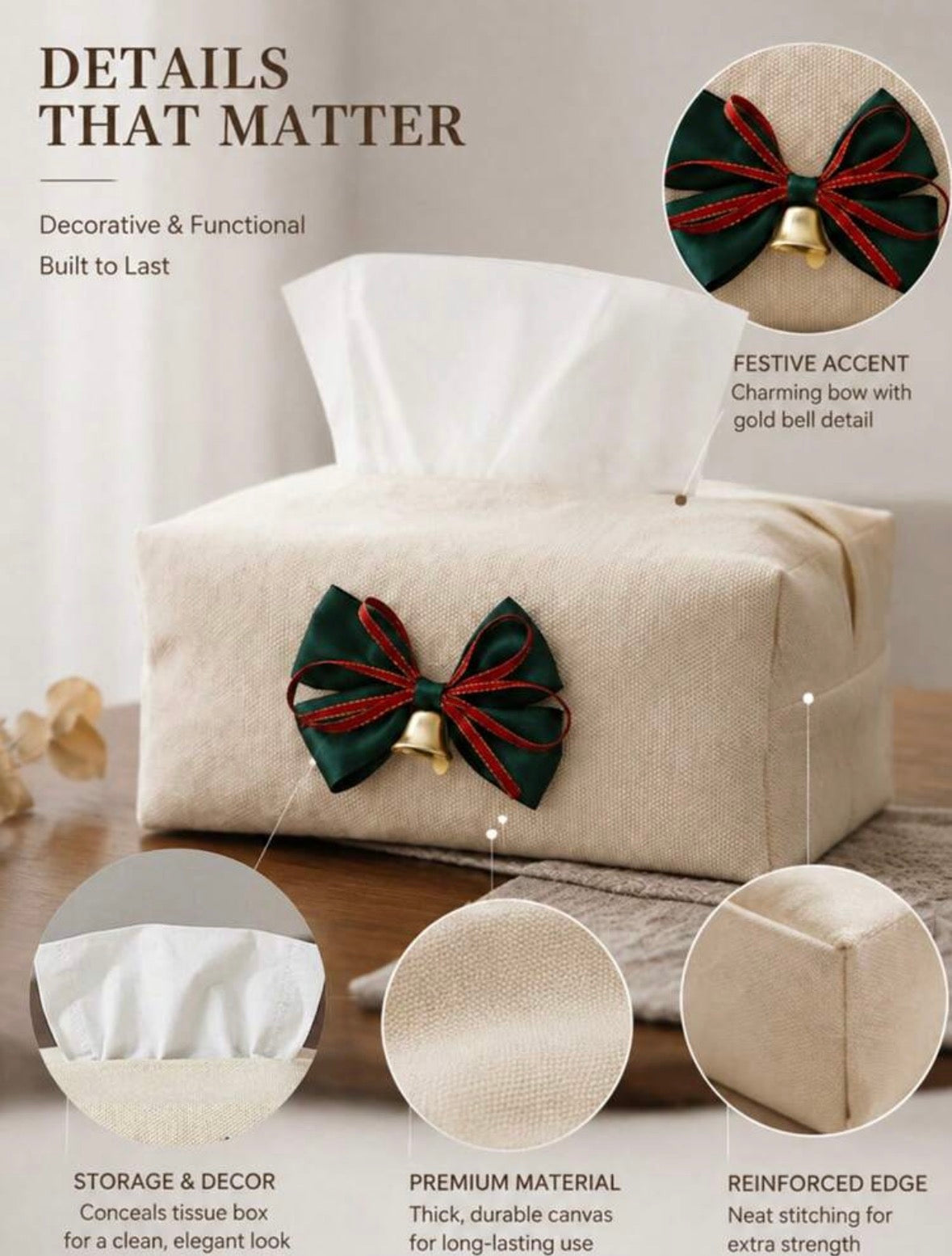 Christmas Tissue Box