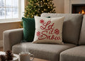 Let It Snow Christmas Cushion