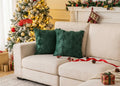 Green Christmas Cushion