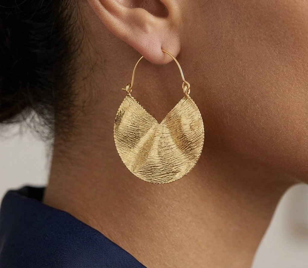 Gold Hoop Earrings