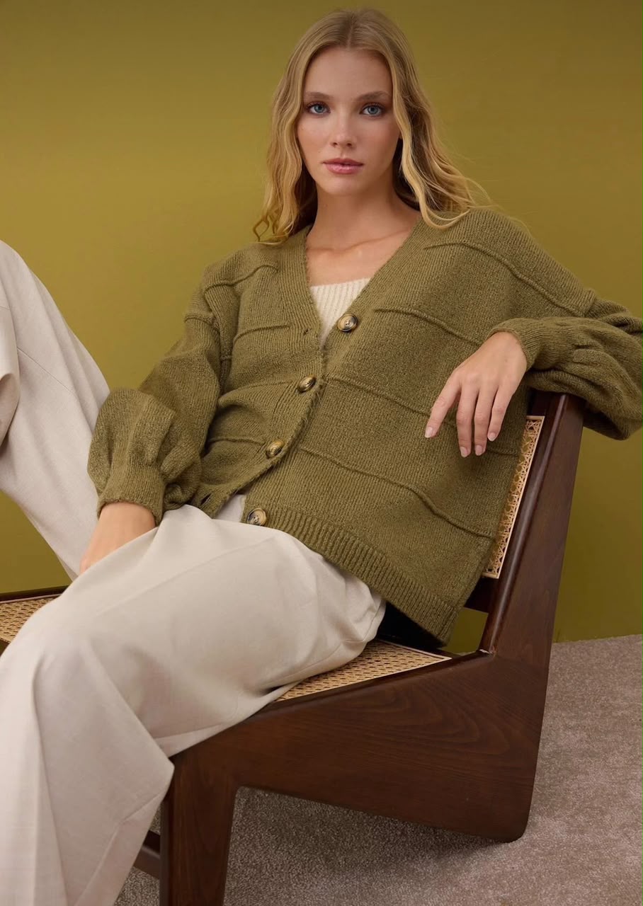 Chunky Knit Cardigan
