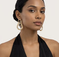 Triple Circle Earrings